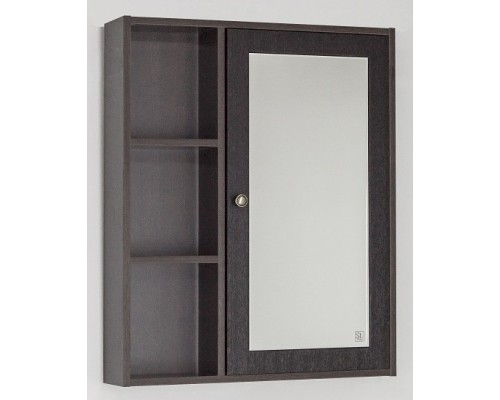 Зеркальный шкаф 65x80 см венге Style Line Кантри ЛС-00000031