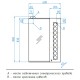 Зеркальный шкаф 60x86 см белый глянец Style Line Канна ЛС-00000294