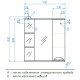 Зеркальный шкаф 75x83 см белый глянец Style Line Жасмин ЛС-00000043