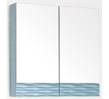 Зеркальный шкаф 70x70 см аквамарин Style Line Ассоль ЛС-00000320