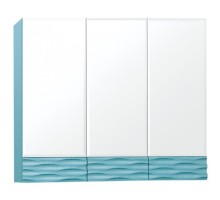Зеркальный шкаф 80x70 см аквамарин Style Line Ассоль ЛС-00000321