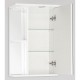 Зеркальный шкаф 45x73 см белый глянец Style Line Николь ЛС-00000115