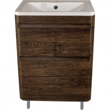Тумба с раковиной старое дерево 60 см Style Line Атлантика СС-00002207 + СС-00002203