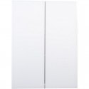 Шкаф двустворчатый белый глянец Style Line Даллас СС-00000703