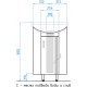 Тумба с раковиной белый глянец 36x36 см угловая Style Line Веер ЛС-00000092 + ЛС-00000166