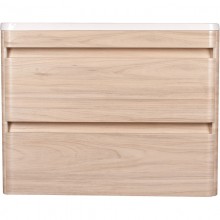 Тумба с раковиной ясень перламутр 80 см Style Line Атлантика ЛС-00000684 + ЛС-00000616