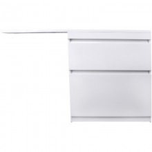 Тумба с раковиной белый глянец 140 см Style Line Даллас СС-00002273 + СС-00002215