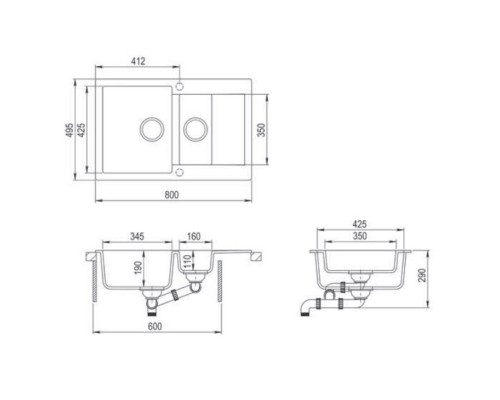 Кухонная мойка Teka Clivo 60 B-TQ топаз бежевый 40148022