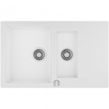 Кухонная мойка Teka Clivo 60 B-TQ белый мрамор 40148024