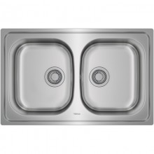 Кухонная мойка Teka Universe 80 T-XN 2B матовая сталь 115040010