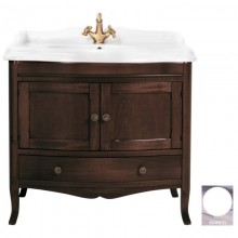 Тумба с раковиной белый 90 см Tiffany World Veronica Nuova VER3090B+AR864BI*1KOMPLEKT