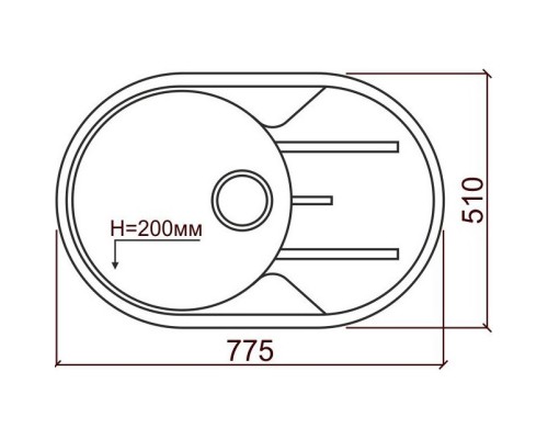 Кухонная мойка Tolero сафари R-116 №102