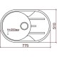 Кухонная мойка Tolero сафари R-116 №102