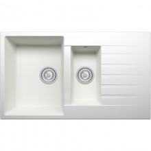 Кухонная мойка Tolero белый R-118 №923