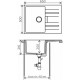 Кухонная мойка Tolero сафари TL-650 №102