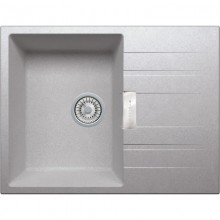 Кухонная мойка Tolero серый металлик TL-650 №001