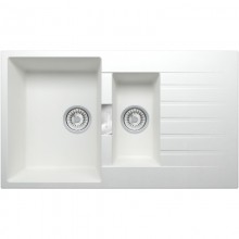 Кухонная мойка Tolero белый TL-860 №923