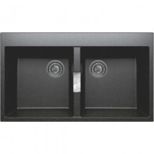 Кухонная мойка Tolero черный TL-862 №911