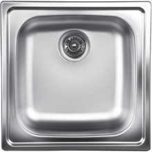 Кухонная мойка полированная сталь Ukinox Гранд GRP500.500 -GT8K -C