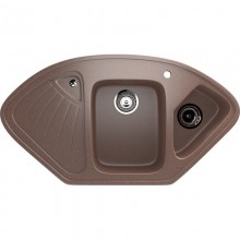 Кухонная мойка Ulgran терракот U-501-307