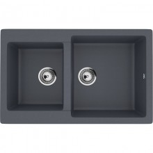 Кухонная мойка Ulgran антрацит U-505-343
