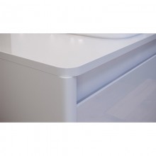 Столешница белый 88,7 см без отверстий Velvex Klaufs StKLA.90.MH-216.616