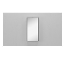 Зеркальный шкаф 40x80 см черный матовый Velvex Klaufs zsKLA.40-217