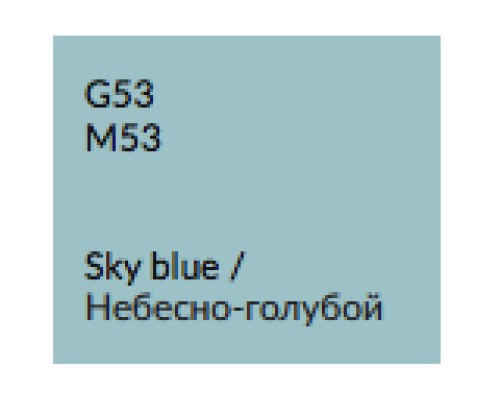 Зеркальный шкаф 90x75 см небесно-голубой глянец Verona Susan SU605G53