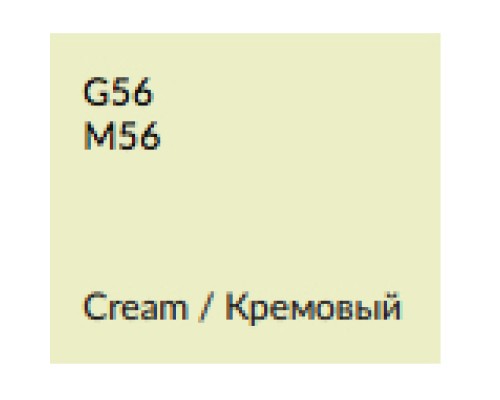 Зеркальный шкаф 125x75 см кремовый глянец Verona Susan SU609G56