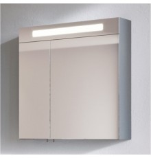 Зеркальный шкаф 60x75 см алебастровый глянец Verona Susan SU600RG07