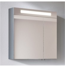 Зеркальный шкаф 60x75 см белый глянец Verona Susan SU600LG05