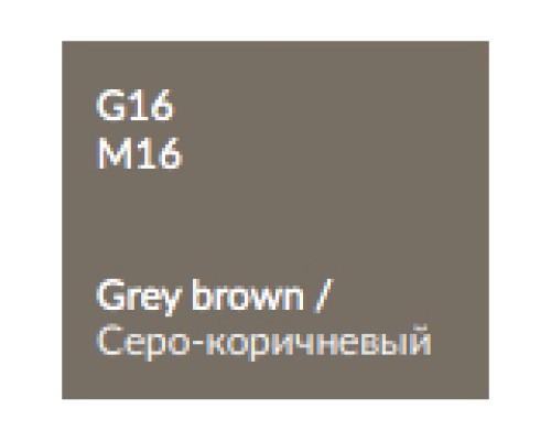 Зеркальный шкаф 60x75 см серо-коричневый глянец Verona Susan SU600LG16