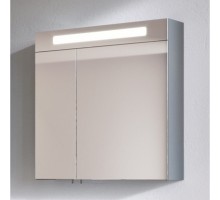 Зеркальный шкаф 65x75 см облачно-серый глянец Verona Susan SU601RG22