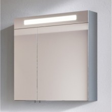 Зеркальный шкаф 75x75 см пенька глянец Verona Susan SU602RG09
