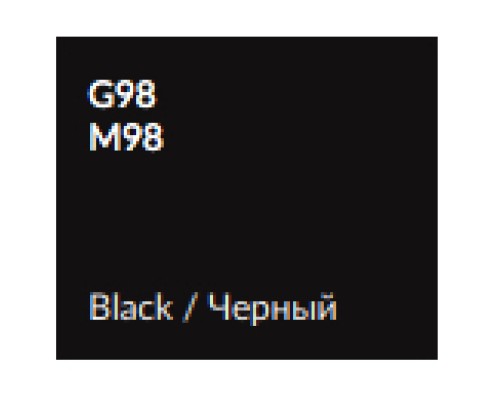 Пенал подвесной черный глянец Verona Susan SU302(R)G98