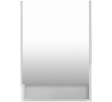 Зеркальный шкаф 50x85 см белый L/R Viant Мальта VMAL50BEL-ZSH