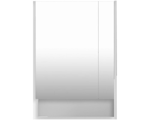 Зеркальный шкаф 60x85 см белый L/R Viant Мальта VMAL60BEL-ZSH