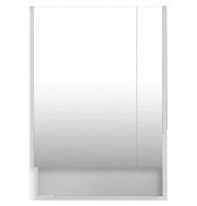 Зеркальный шкаф 80x85 см белый L/R Viant Мальта VMAL80BEL-ZSH