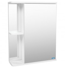 Зеркальный шкаф 55x70 см белый R Viant Париж VPAR55-ZSHR