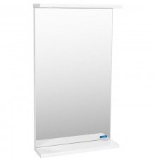 Зеркало 40x70 см белый Viant Барселона VBAR40-Z