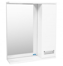 Зеркальный шкаф 60x70 см белый R Viant Вена VVEN60-ZSHR