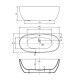 Акриловая ванна 160x78 см Vincea VBT-405-1600