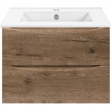 Тумба с раковиной дуб винтаж 71,5 см Vincea Mia VMC-2MC700VO + VBS-13970