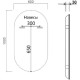 Комплект мебели бетон 71,5 см Vincea Mia VMC-2MC700BT + VBS-13970 + VLM-3AU100