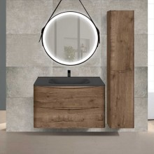 Комплект мебели дуб винтаж 79,4 см Vincea Paola VMC-2P800VO + VCB-2VP800B + VLM-2N700+
