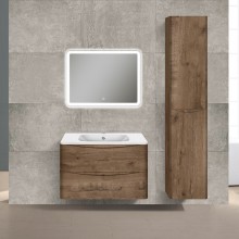 Комплект мебели дуб винтаж 79,4 см Vincea Paola VMC-2P800VO + VCB-2VP800W + VLM-2A800