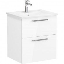 Тумба с раковиной белый глянец 60 см VitrA Root 66294
