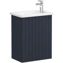 Тумба с раковиной темно-синий матовый 45,5 см L Vitra Root Groove 69196
