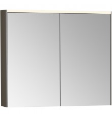 Зеркальный шкаф 82x69,5 см антрацит глянец Vitra Mirrors 66911