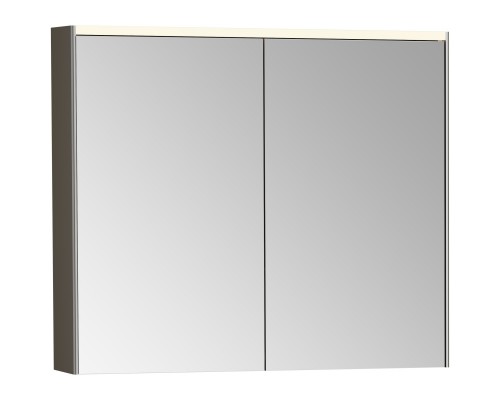 Зеркальный шкаф 82x69,5 см антрацит глянец Vitra Mirrors 66911